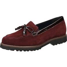 Röda Oxford Sioux Damen Meredith-730-h Oxford-Schuh, Berry Rioja