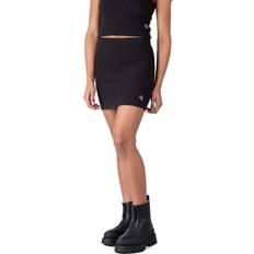 Calvin Klein Dame Nederdele Calvin Klein Slub Rib Mini Skirt