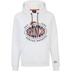 HUGO BOSS White Jumpers HUGO BOSS Men's x Nfl Hoodie Open White