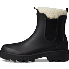 Faux Fur Chelsea Boots Cougar Ignite Waterproof Black