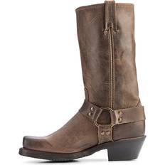 Frye Tall Leather Harness Biker Boots