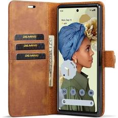 DG.Ming Wallet DG-Ming 2i1 Google Pixel 6 Pro Brun