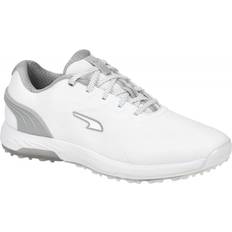 Puma Rubber Golf Shoes Puma Alphacat Nitro Golf Shoes - White/Flat Light Gray/Silver