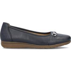 Rieker Shoes sale Rieker Leather Ballet Pumps - Navy