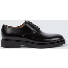 Gianvito Rossi Derby Gianvito Rossi William Leather Derby Shoes - Black