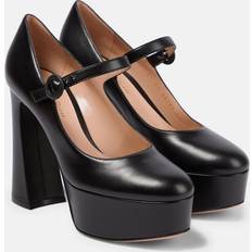 Gianvito Rossi Mary Jane Heels - Black