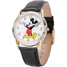 Disney Disney Mickey Mouse Adult Classic Cardiff Articulating Hands Analog Leather