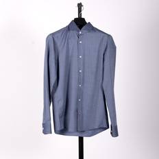 HUGO BOSS Shirts HUGO BOSS Casual Fit Herringbone Shirt Steel Blue