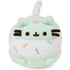 Gund GUND Ice Cream Sandwich Pusheen Sweet Dessert Squishy Plush Stuffed Animal Cat for Ages 8 and Up, Mint and White, 4”