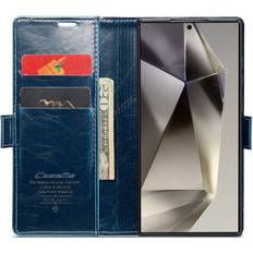 CaseOnline Wallet 2-kort Samsung Galaxy S24 Ultra Blå