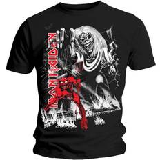 Iron Maiden Number of The Beast Jumbo Print T-Shirt - Black