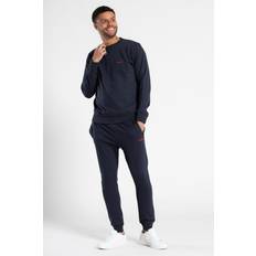 Tokyo Laundry Mens Dark Navy Sweatshirt And Jogger Co-Ord Set