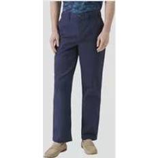 Universal Textiles Men's Maine Mens Premium Chino Trousers Blue