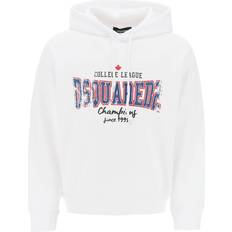 DSquared2 Herr Tröjor DSquared2 Sweatshirt Hoodie - Vit