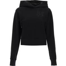 Palm Angels Damen Pullover Palm Angels Monogram Hoodie - Black