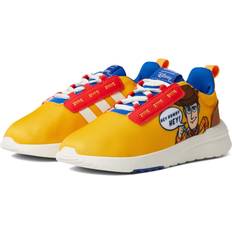 First Steps Adidas Baby Boy's Racer TR21 Woody Infant/Toddler Semi Solar Gold/Off-White/Team Royal Blue Toddler