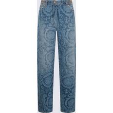 Versace Jeans Versace Blue Cotton Denim - Woman