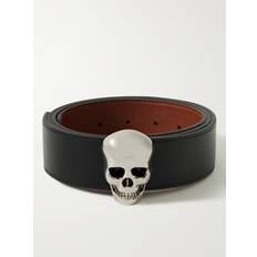 Alexander McQueen 4cm Reversible Belt Men Black