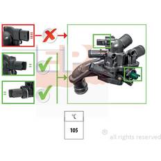 Termostati Motore EPS 1.880.927 Termostato Motore 105