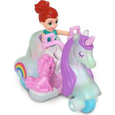 Mattel Polly Pocket Pocketville Unicorn Car Playset