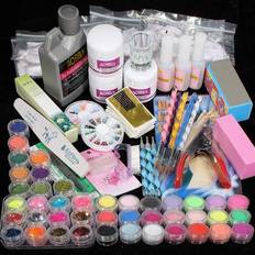 Nail Products AOBBIY Acrylic Nail Kit With Everything, Manicure Acrylic Nail Including Nail