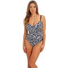 Leopard - Women Tankinis Fantasie Hope Bay Underwired Twist Front Tankini Top Leopard