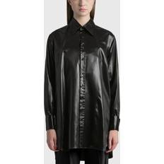Leather - Women Shirts Maison Margiela Woman Shirt - Black