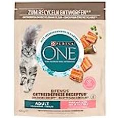 Purina ONE Kornfri med lax kattmat 600