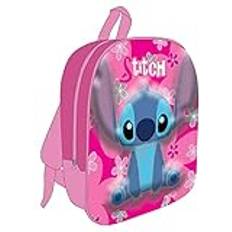 Harry Potter Skolväskor Harry Potter Lilo & Stich MOCHILA Unisex barn, Flerfärgad, 30x26x10, Klassisk
