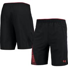 Pants & Shorts Under Armour Men's Black Texas Tech Red Raiders 2021 Sideline Woven Shorts Black