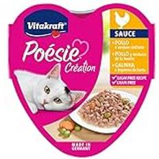 Vitakraft Gato Mascotas Vitakraft Poésie Pollo Pack Ahorro 2.04 kg 85 g