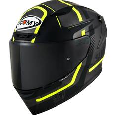 Suomy Track-1 Ninety Seven Helmet - Matt Black/Neon-Yellow