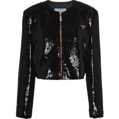 Prada Single-breasted Sequin Jacket