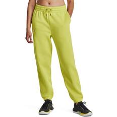 Joggers - Yellow Trousers Under Armour Women's UA Essential Fleece Joggers Yellow