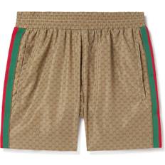 Gucci Herren Bademode Gucci Badeshorts GG Braun