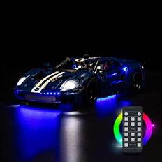 Led Light Kit for Lego Ford GT 2022, Led Lighting Set for Lego 42154 Technic 2022 Ford GT Supercar Not Include Models, Just Light SetRemote Control