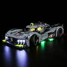 YEABRICKS LED Light for Lego-42156 Technic PEUGEOT 9X8 24H Le Mans Hybrid Hypercar Building Blocks Model Lego Set NOT Included