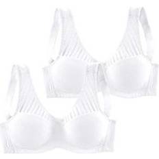 Nuance Pack of Bras X White