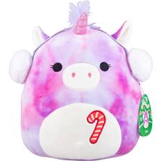 Squishmallows Squishmallow 10" Lola The Unicorn Official Kellytoy 2022 Christmas Plush Cute and Soft Holiday Unicorn Stuffed Animal Great Gift for Kids