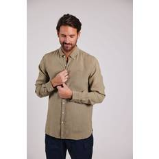 Sebago Anthony Linen Shirt B.D Dusk Green