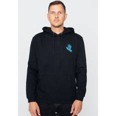 Santa Cruz Screaming Hand Chest Black Hoodie Schwarz