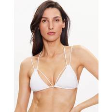 Weiß Bikinioberteile Calvin Klein Triangel-Bikini-Top Multi Ties