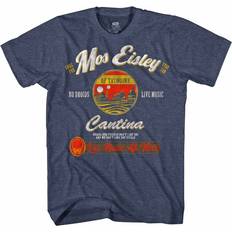 Clothing Star Wars Mos Eisley Cantina Tatooine Men's Adult Graphic Tee T-Shirt Navy Heather, XXX-Large