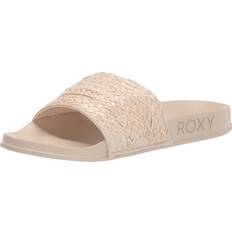 Roxy Slides Roxy Slippy Jute Cream Women's Shoes Beige