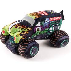 Jay Franco Monster grave Digger Plush Stuffed Pillow Buddy Super Soft Polyester Microfiber, 125 inch Official Monster Product