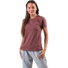 Ebba T-shirt Purple/Brown