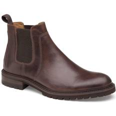 Johnston & Murphy Barrett Round Toe Chelsea Boots Brown