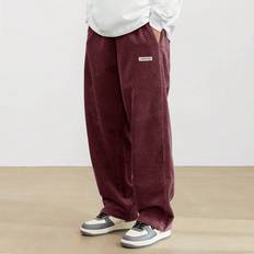 Corduroy Trousers Shein Manfinity Loose Fit Corduroy Pants - Men's
