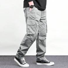 Shein Byxor & Shorts Shein Men'S Flip Cover Pocket Drawstring Waist Cargo Pants