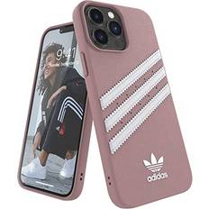 Mobile Phone Cases Adidas adidas Phone Case Compatible with iPhone 13 Pro Max, Magic Mauve Design, Shockproof, Impact-Resistant, Fully Protective Originals Cell Phone Cover with Snap-On Design